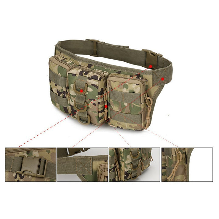 Sports bag for mountaineering cycling camouflage pattern | Bowlift