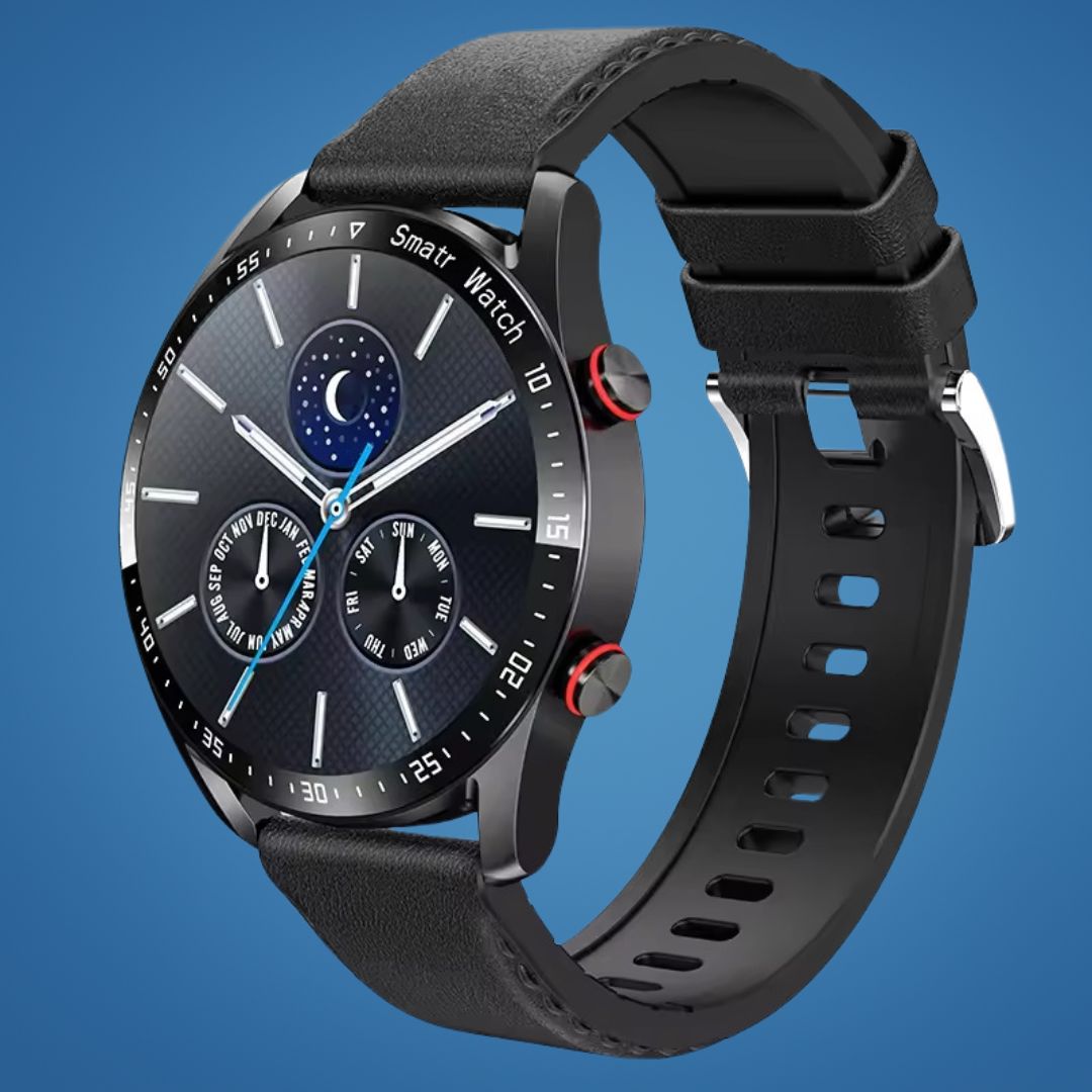FitTrack | Non-Invasive Fitness Smart Watch - Tracks Physical Activity - Heart Rate - Sleep - Workout - GPS Notifications - Water Resistant Bowlift