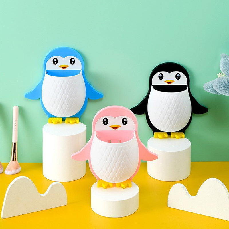Penguin Shape Wall Mount Phone Holder | Bowlift