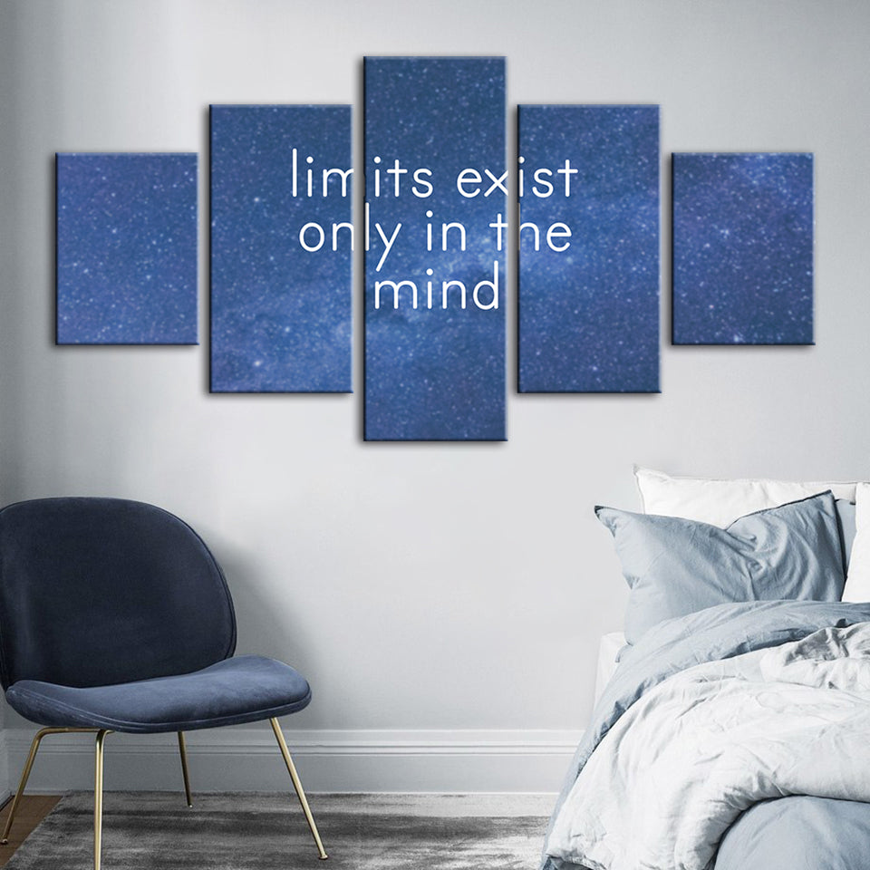 Only In The Mind 5 Piece - Canvas Wall Art Painting | Bowlift