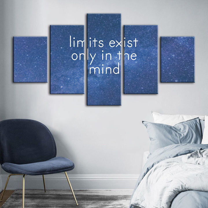 Only In The Mind 5 Piece - Canvas Wall Art Painting | Bowlift