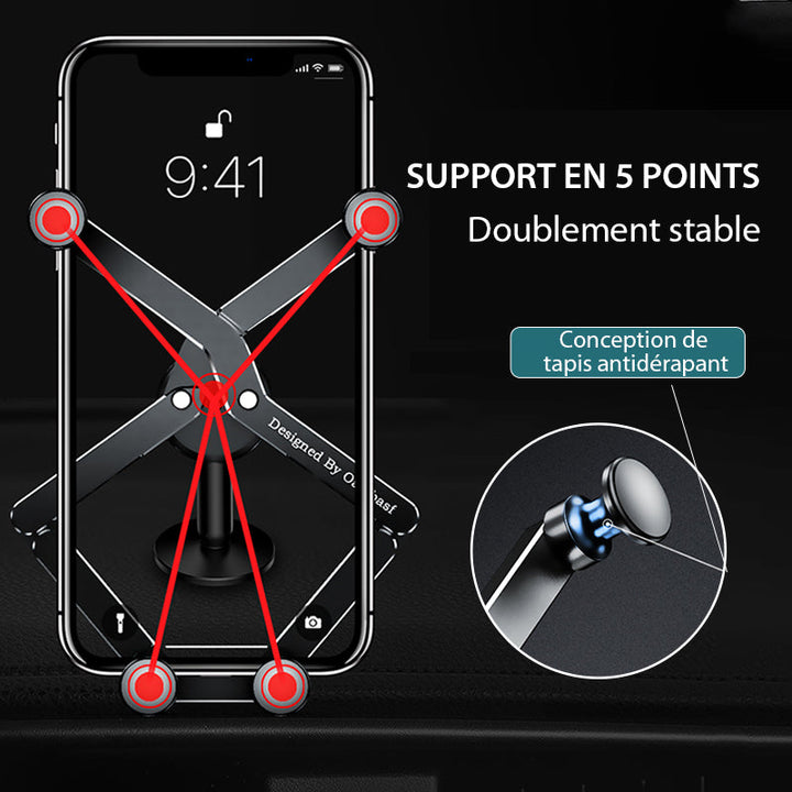 Removable smartphone holder for car | Bowlift