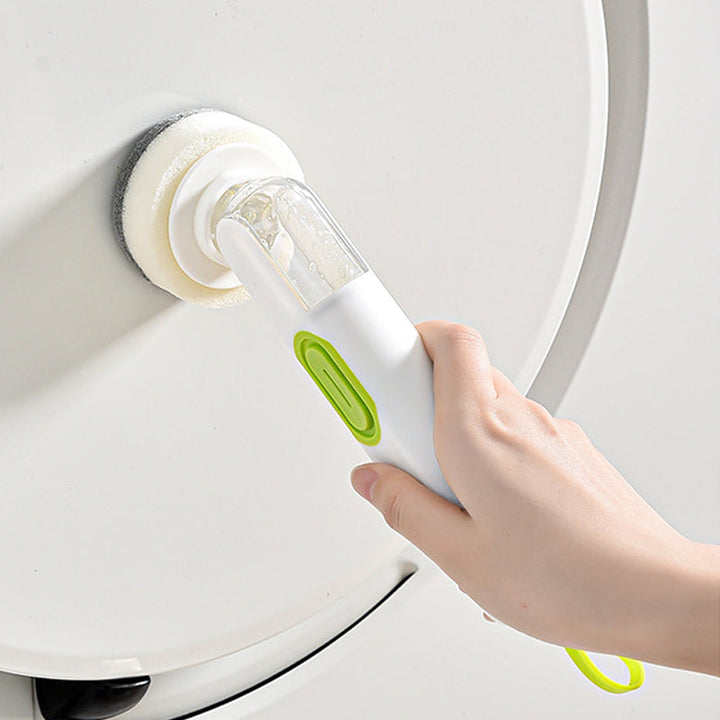 Multi-functional Long-handle Liquid-filled Cleaning Brush | Bowlift