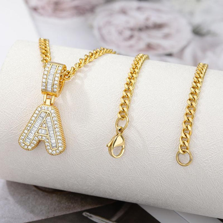 BowLift | Stainless Steel Initial Necklace