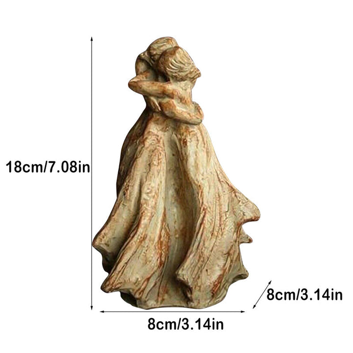 BowLift | Sweet Hour of Prayer, beautiful hand-cast inspiring sculpture of a praying woman