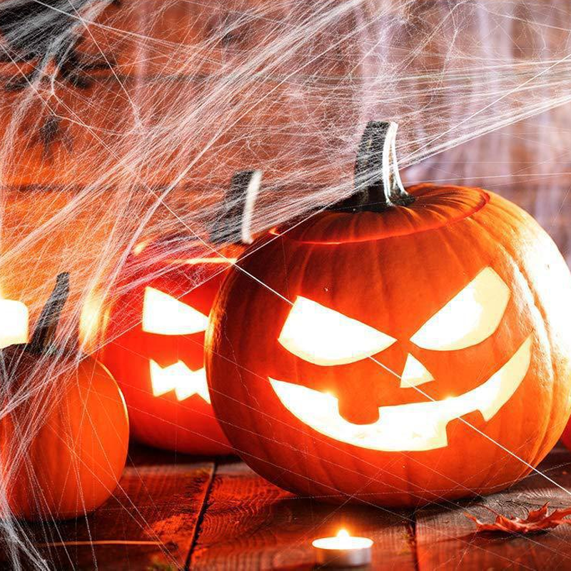 BowLift | Halloween Spider Decorations, stretchable spider web