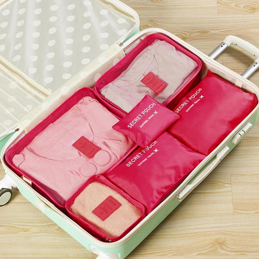 BowLift | Travel Clothing Storage Bag (1 Set, 6 Pieces)