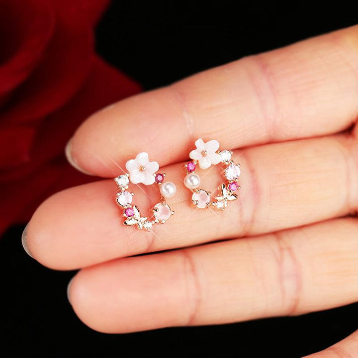 BowLift | Flower Pearl Earrings