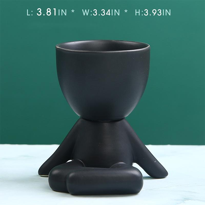 BowLift | Ceramic Figure Pots Ornament
