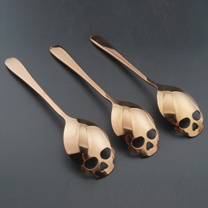 BowLift | Skull Shaped Stainless Steel Spoon