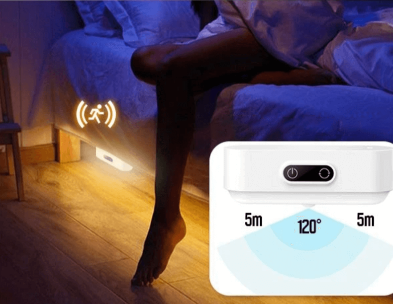 BowLift | Motion-Activated Rechargeable Night Light with Adjustable Brightness