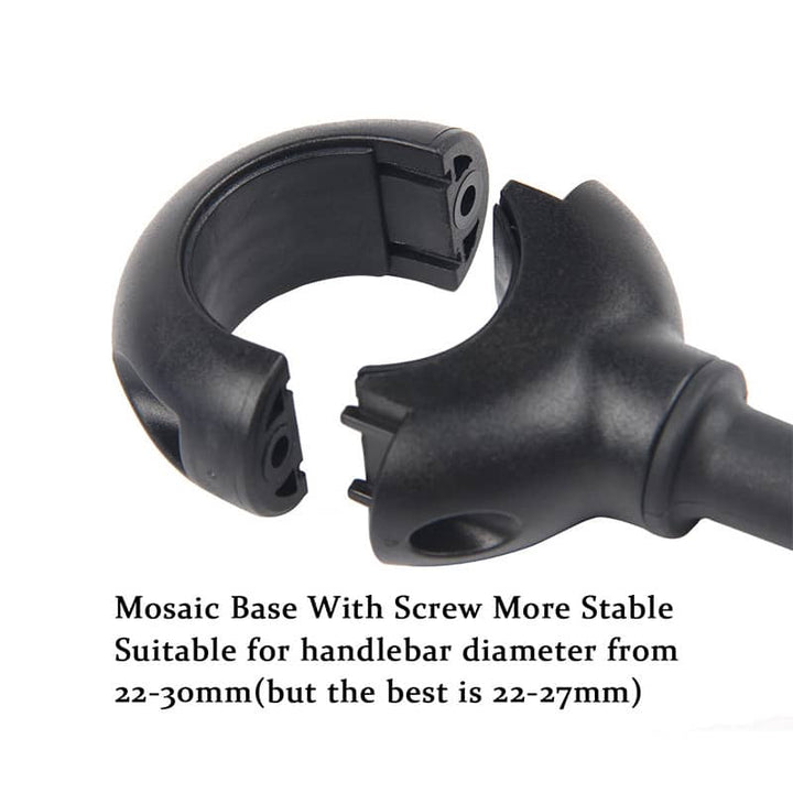 FlexiView bicycle mirror with long bracket | Bowlift