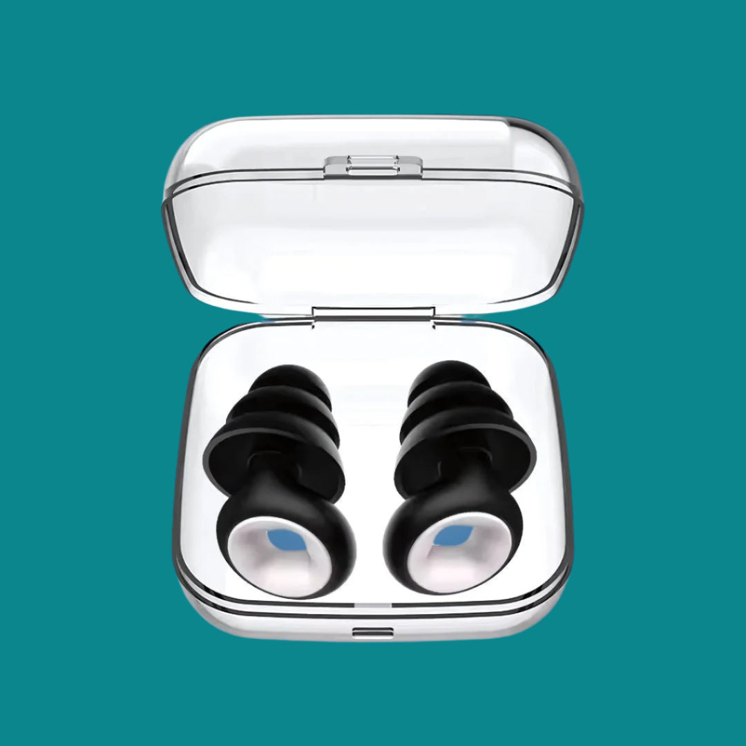 BowLift | Noise-Reducing Sleeping Earplugs for Comfortable Rest | SilentGuard Earplugs for Better Sleep & Sound Blocking