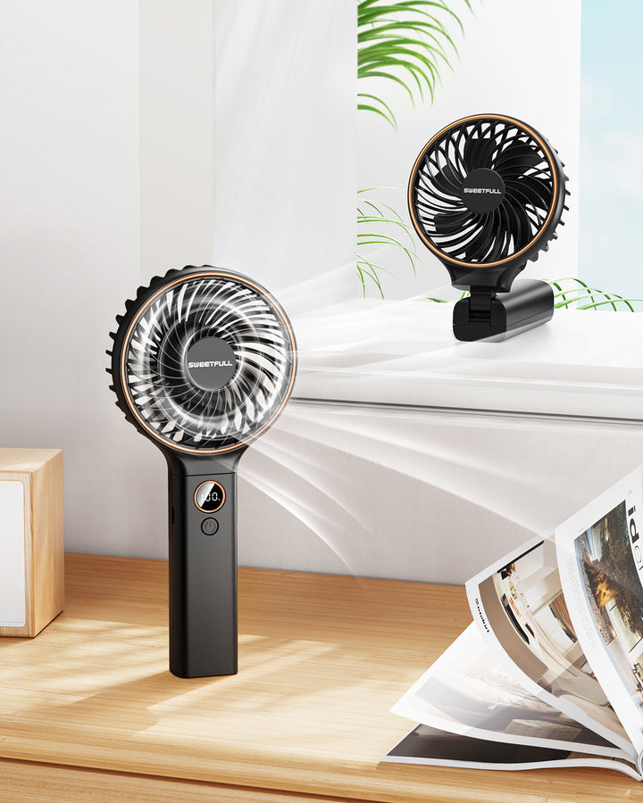Handheld Fan, Portable Fan 5000mAh | Bowlift