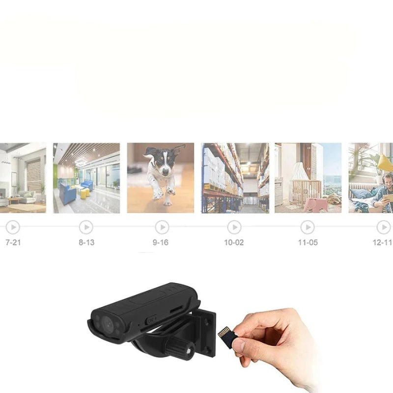 Compact motion detecting surveillance Bowlift