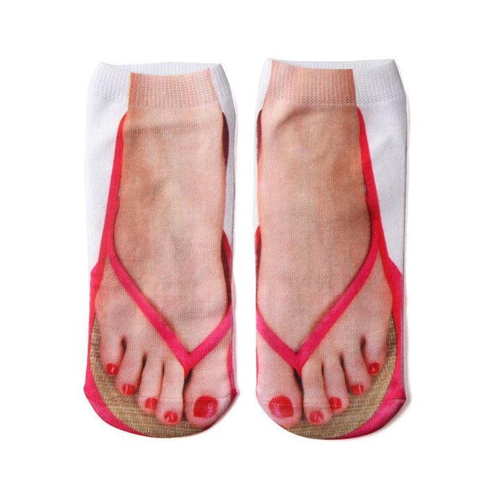 BowLift | Super Comfy Manicure Print Socks