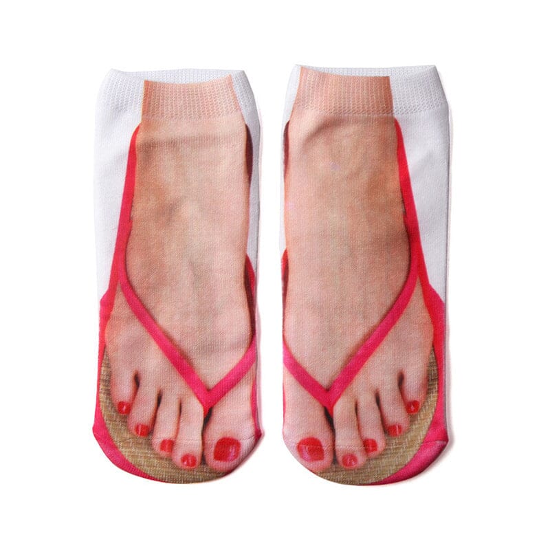 BowLift | Super Comfy Manicure Print Socks