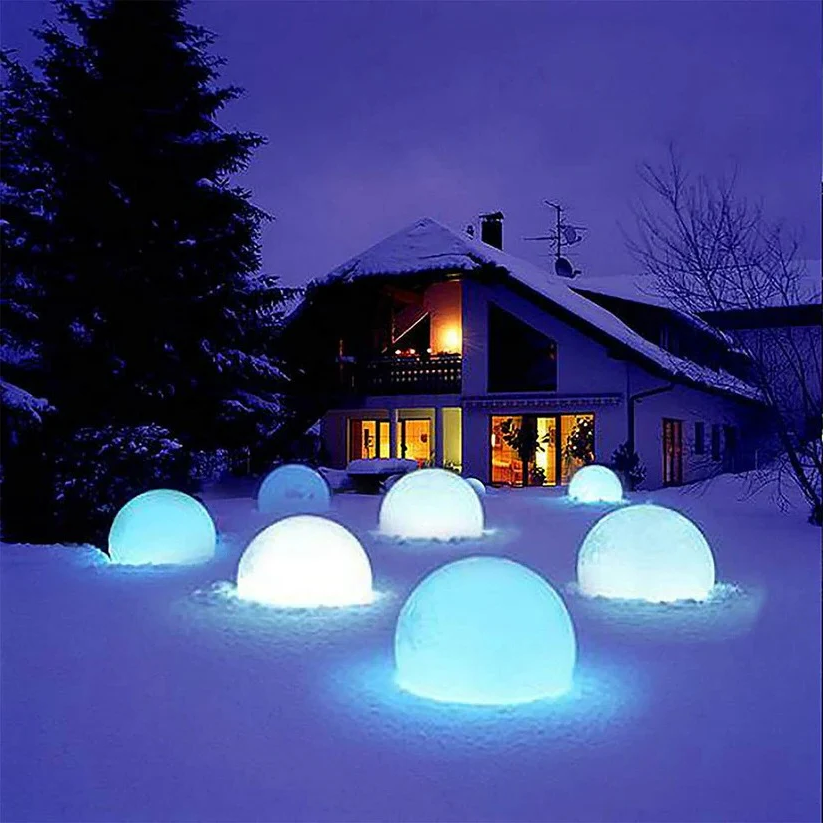 BowLift | Outdoor Globe Light - Wireless, Weatherproof, 16 Colors LED Sphere ligh