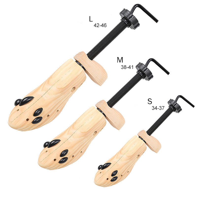 Adjustable Luxury Shoe Stretcher – Wooden Comfort Fit Tool | Bowlift