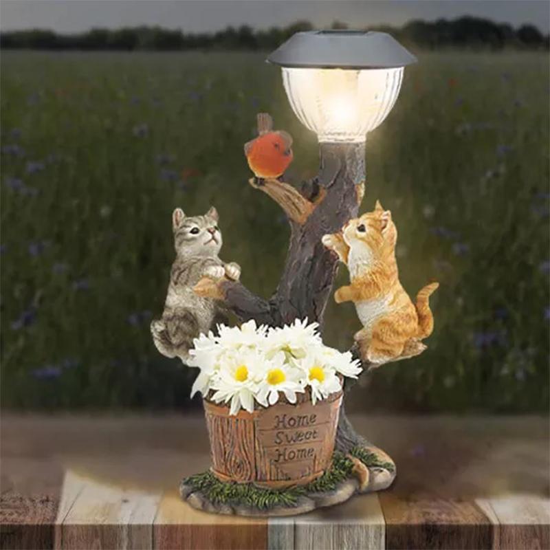 BowLift | Cat and Dog LED Light Sculpture