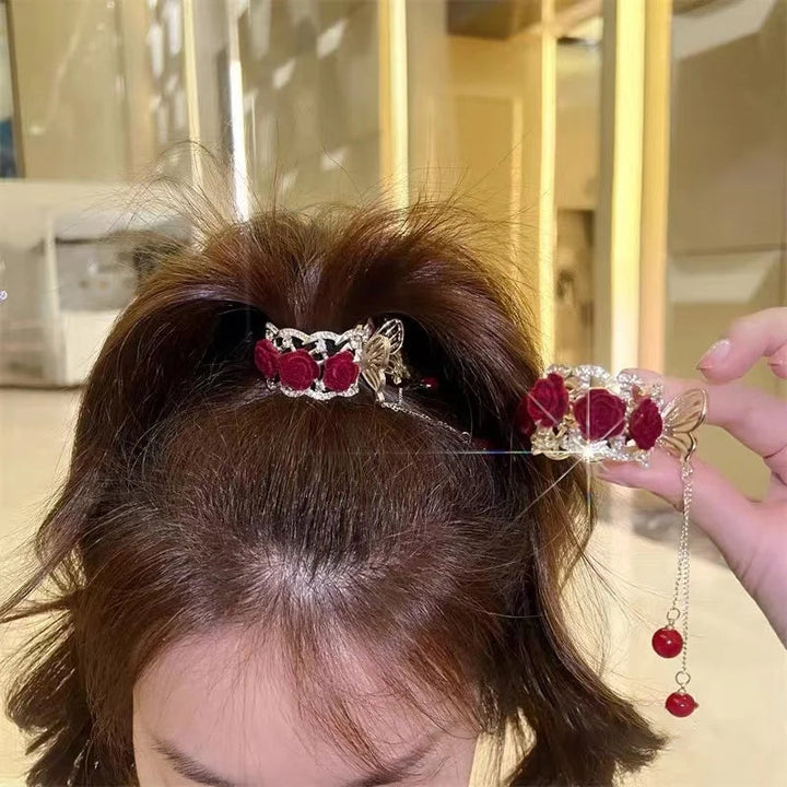 BowLift | Vintage Rose Hairpin