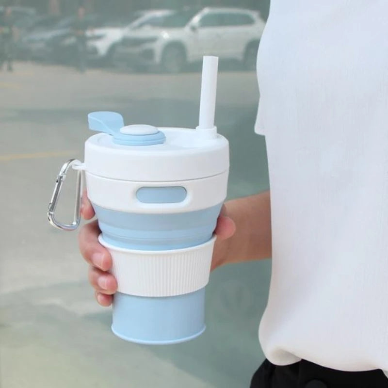 Reusable Portable Sip-and-Go Collapsible Cup | Bowlift