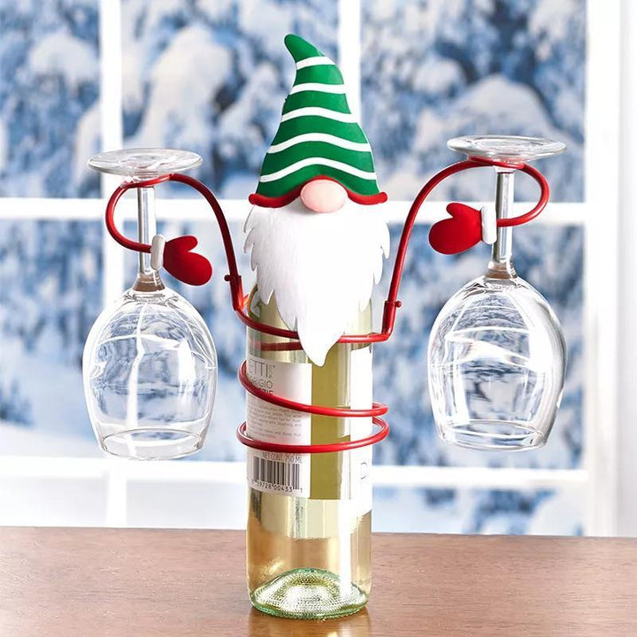 Holiday Wine Bottle & Glass Holders | Bowlift
