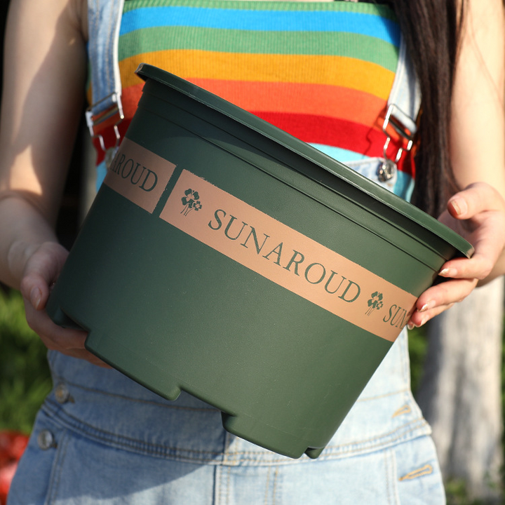 BowLift | Robust Plant Pot Made of Plastic – Weatherproof Flower Pot for Garden and Balcony
