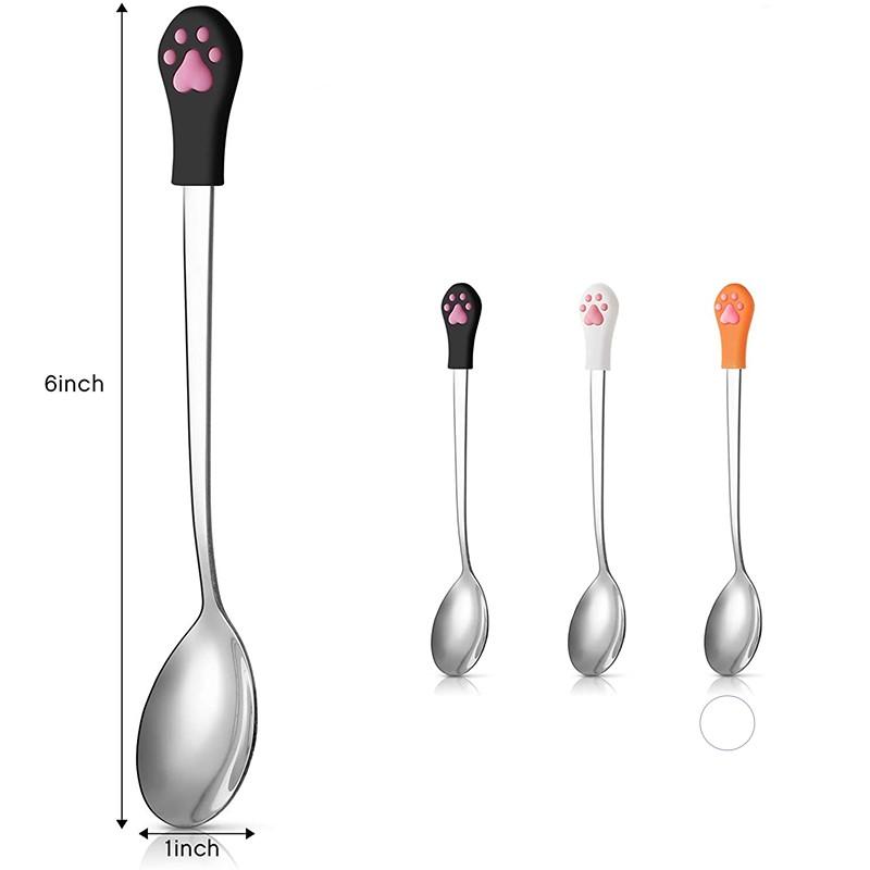 BowLift | Stainless Steel Spoon for Food with Cat Claws