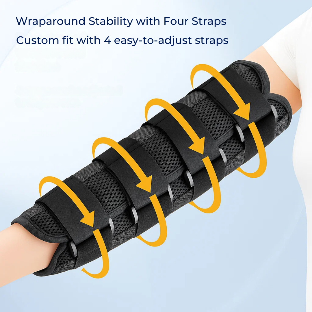 Prevents Ulnar Nerve Pain – Breathable Soft Immobiliser – Sleep Comfort – Faster Recovery Support Bowlift