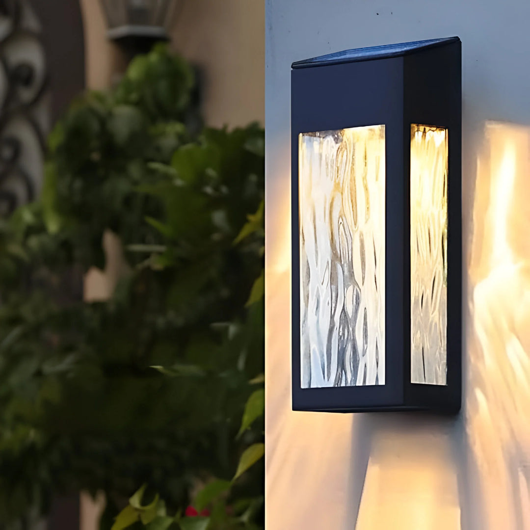 SolarGlow – Outdoor Waterproof Solar Wall Light