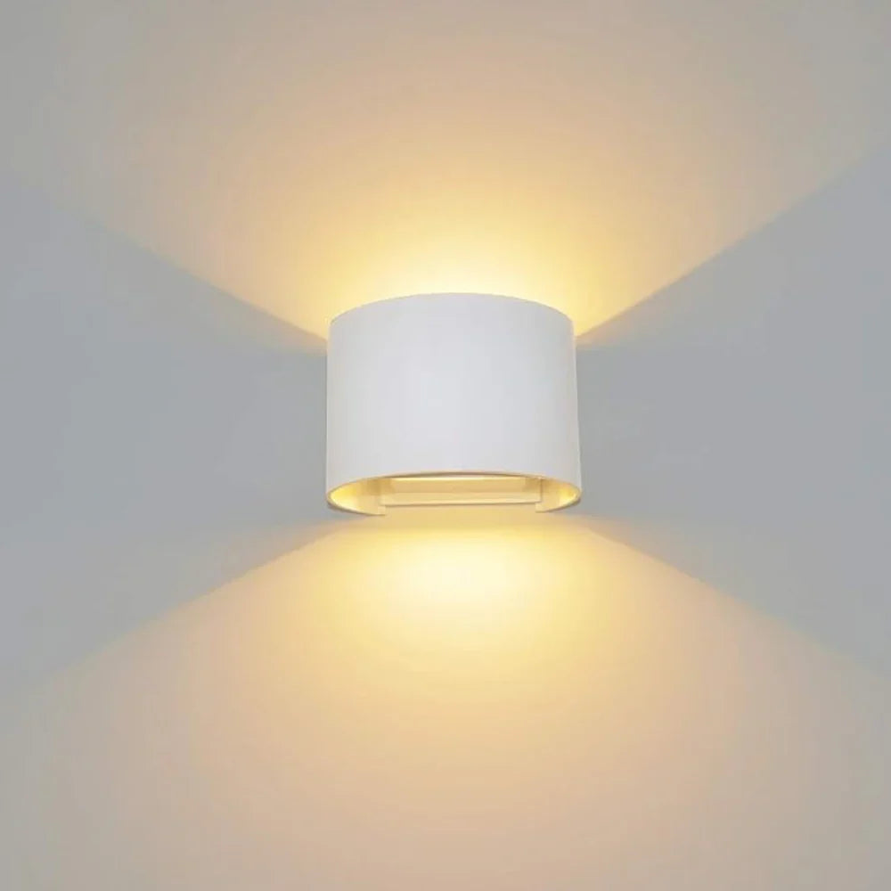 BowLift | Lumière Royale - Stylish modern LED cube wall lamp (White)