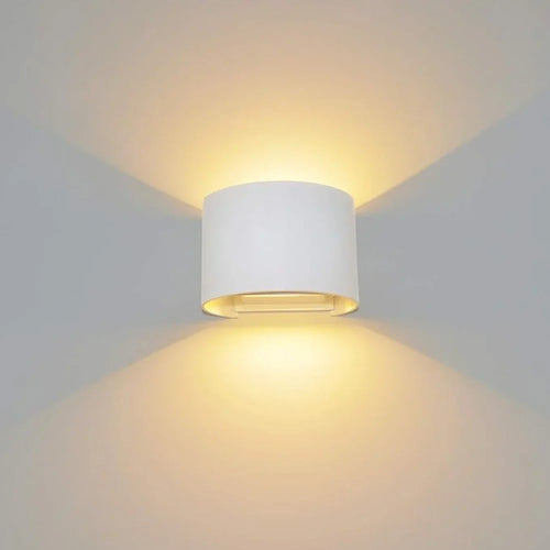 BowLift | Lumière Royale - Stylish modern LED cube wall lamp (White)