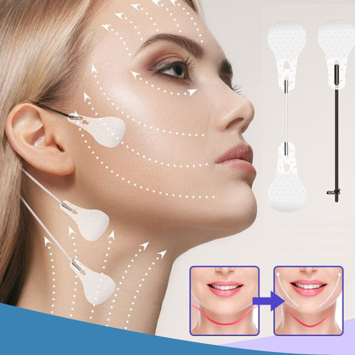 BowLift | Waterproof and invisible facelift stickers, 120 pieces