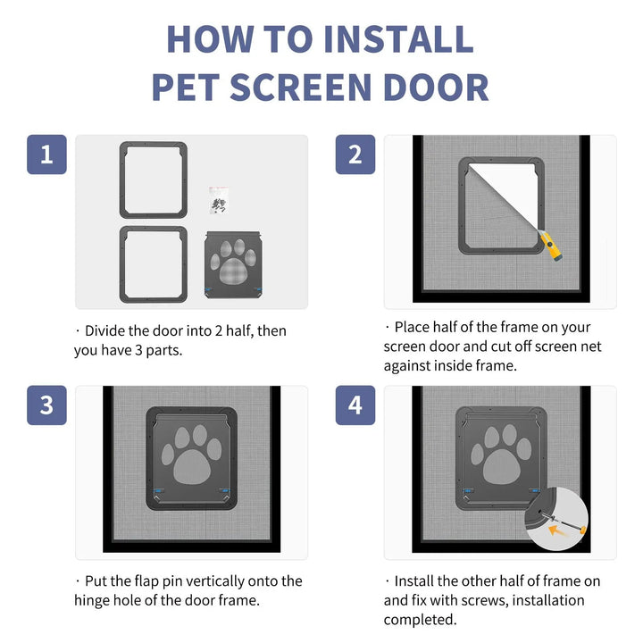 BowLift | Magnetic Locking Cat and Dog Door