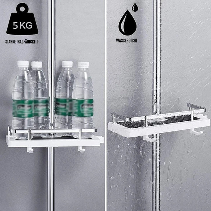 BowLift | Shower rod storage shelf