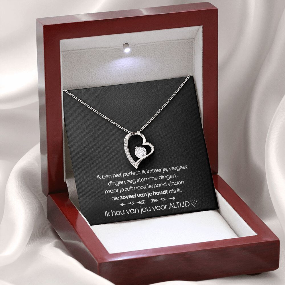 HeartRadiance Necklace – Romantic Heart Necklace for Hair Bowlift