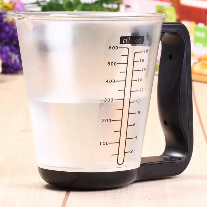 Digital kitchen measuring cup scale with LCD | Bowlift