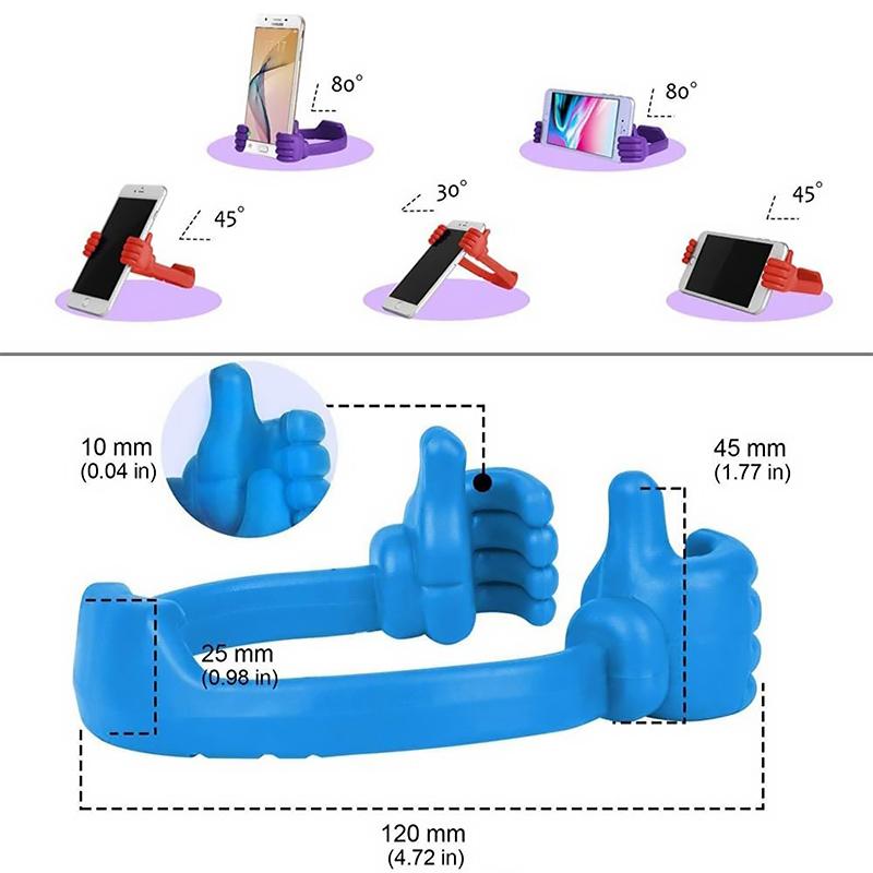 BowLift | Phone holder with thumb up