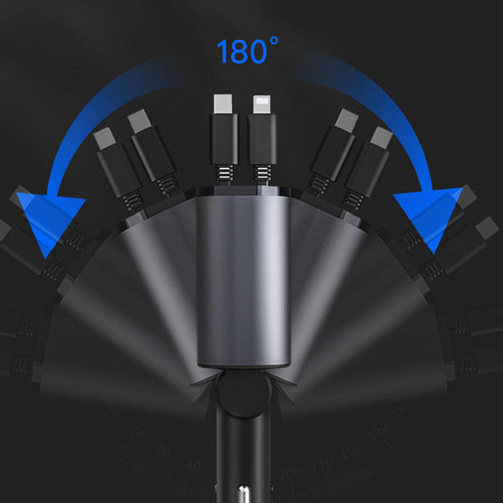 BowLift | 3-in-1 Fast Charge Car Charger