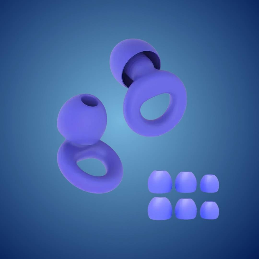 QuietGuard Earplugs Noise Reduction | Comfortable - for Sleep - Travel - Concerts - Swimming - Work Environments Bowlift