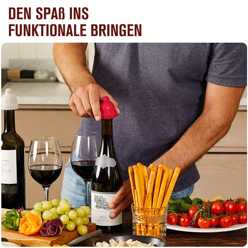 Creative Hat Silicone Wine Bottle Stopper | Bowlift