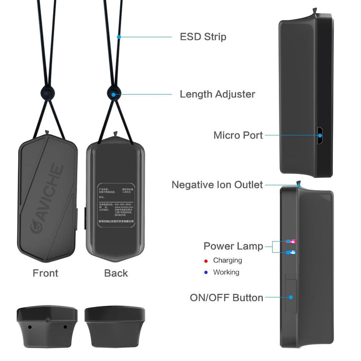 BowLift | Personal Portable Air Purifier Necklace