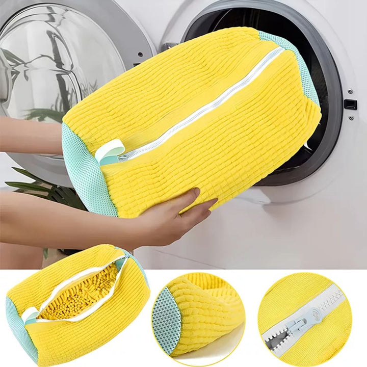 ShoeGuard | Shoe Washing Machine Bag – Protective Cushioning – Mesh Fabric – Trainer Care Bowlift