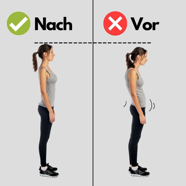 HealthPost 3-in-1 Back Posture Corrector | Adjustable Back Support for Office, Sports & Daily Life | Upper & Lower Back | Bowlift