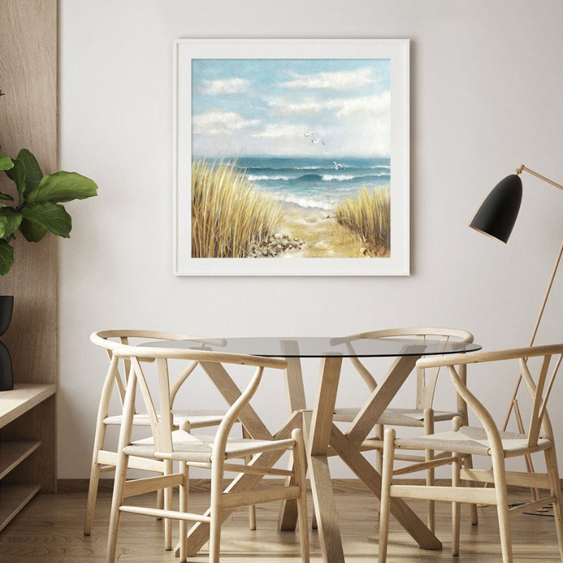 Seashore Artwork Coastal Wall Art | Bowlift