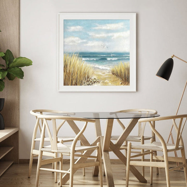 Seashore Artwork Coastal Wall Art | Bowlift