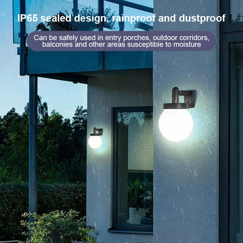 BowLift | Solar Wall Sphere Light (2 pieces)