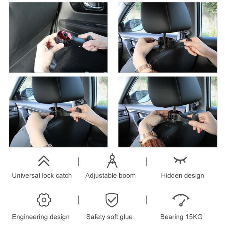 BowLift | Headrest Bracket Car Hook
