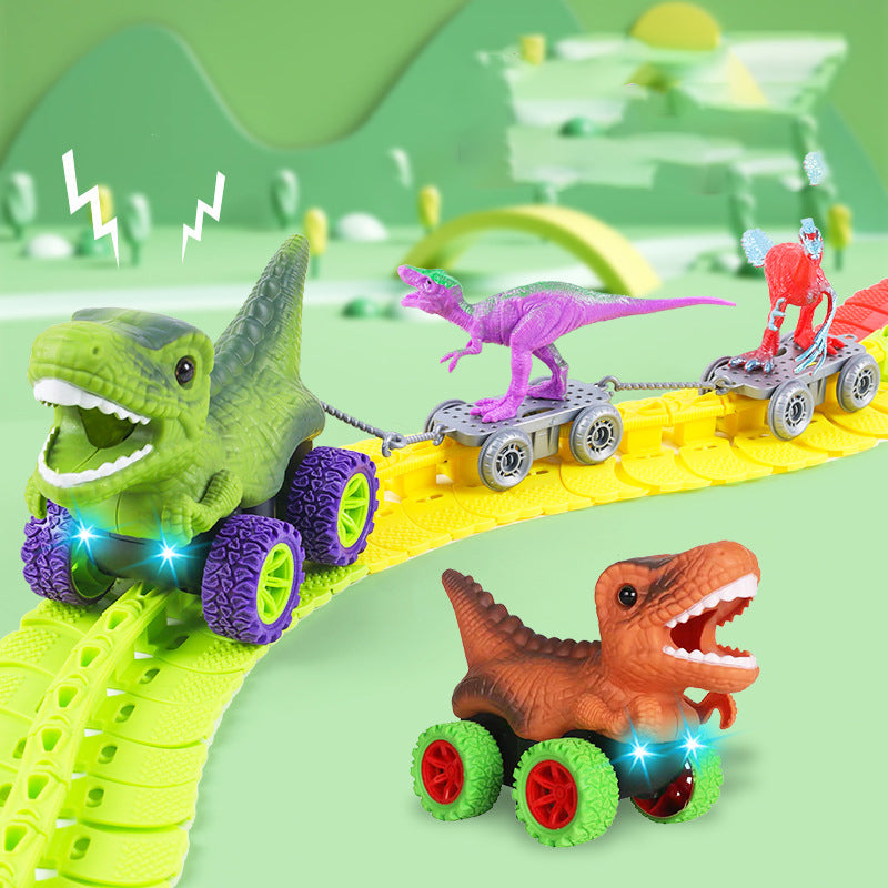 BowLift | Roller Coaster Dinosaur Track Car